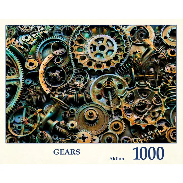 Gears by Aklion, 1000 Piece Puzzle