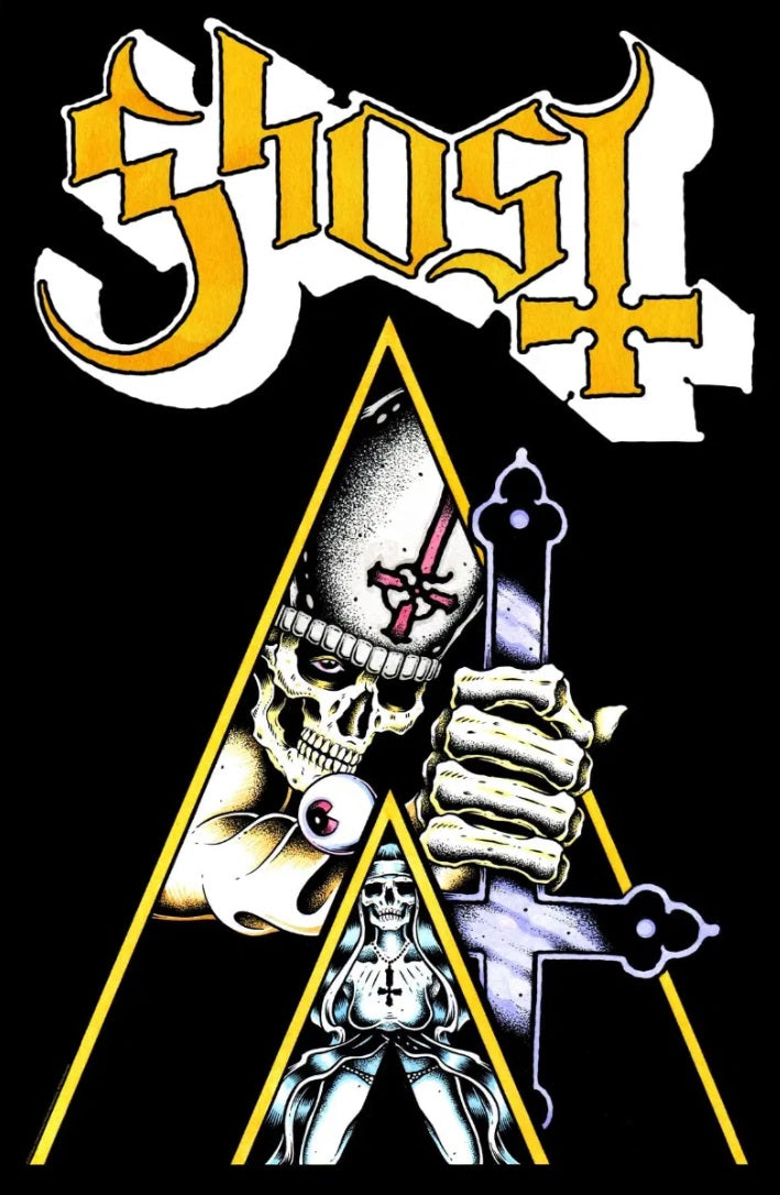 Ghost - Clockwork Ghost, Textile Poster