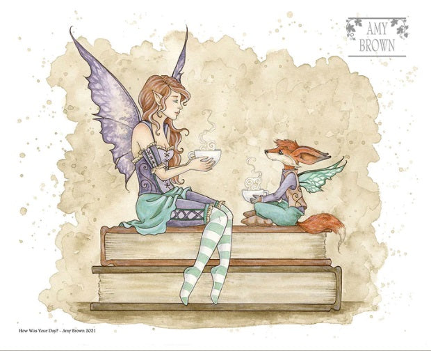 How was your Day by Amy Brown, Print