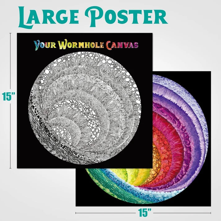 Hue Wormhole, 1000 Piece Puzzle