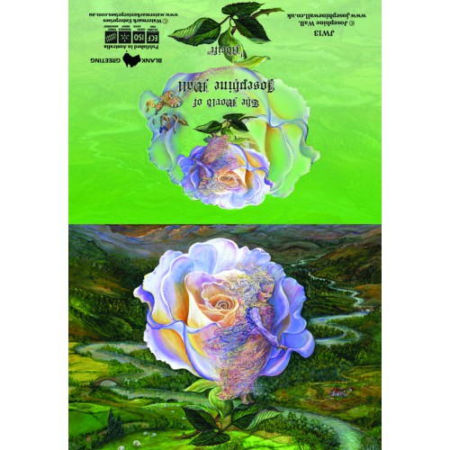 Adrift by Josephine Wall, Greeting Card