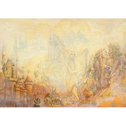 Dreams of Camelot by Josephine Wall, Greeting Card