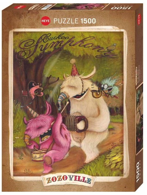 Zozoville - Cuckoo Symphony by Johan Potma, 1500 Piece Puzzle