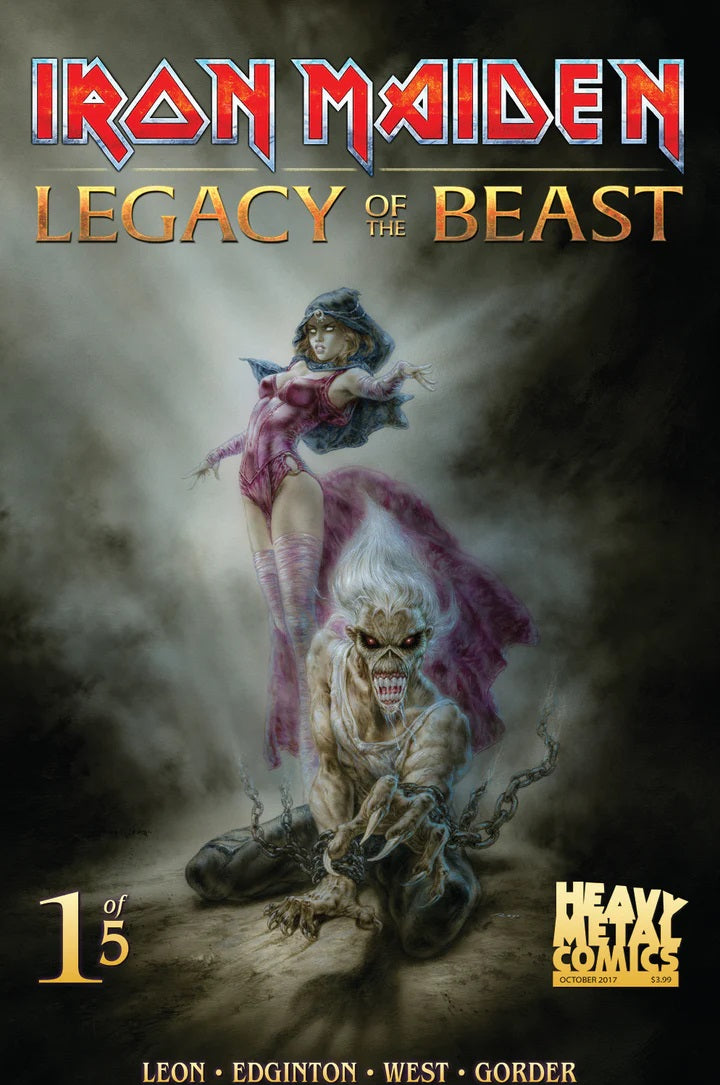 Iron Maiden Legacy of the Beast - Issue #1 - Cover B