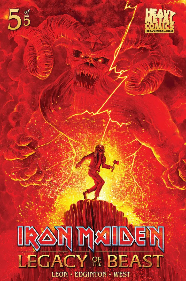 Iron Maiden Legacy of the Beast - Issue #5 - Cover C