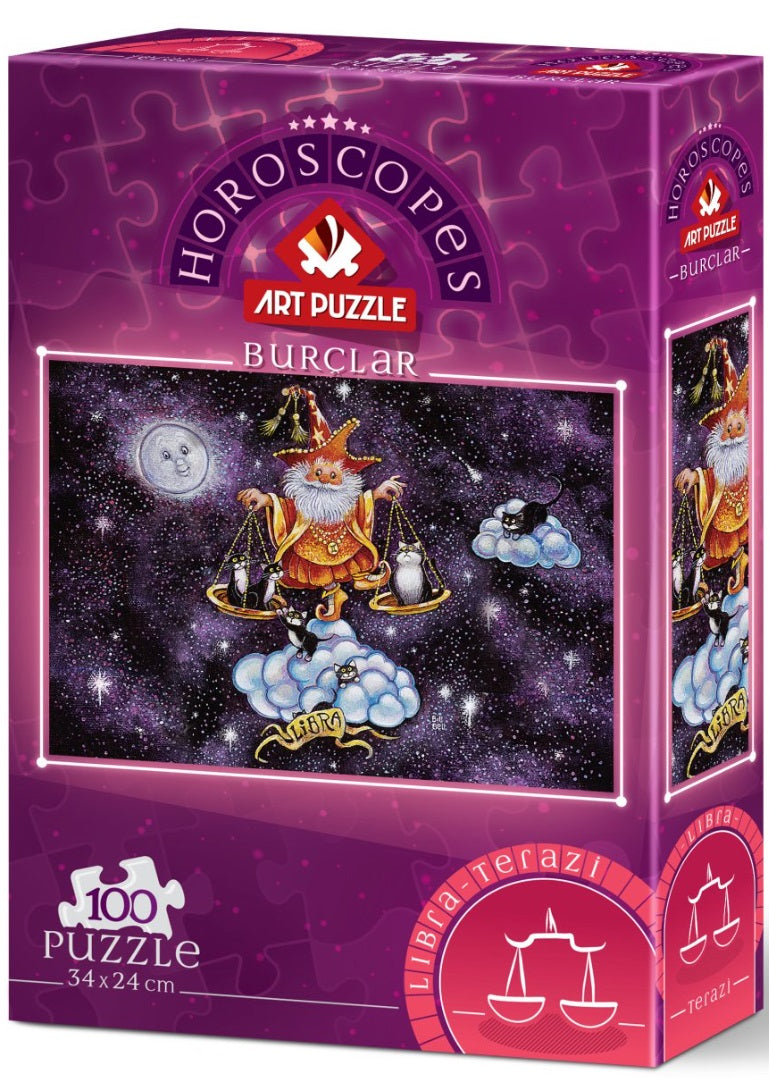 Libra by Bill Bell, 100 Piece Puzzle