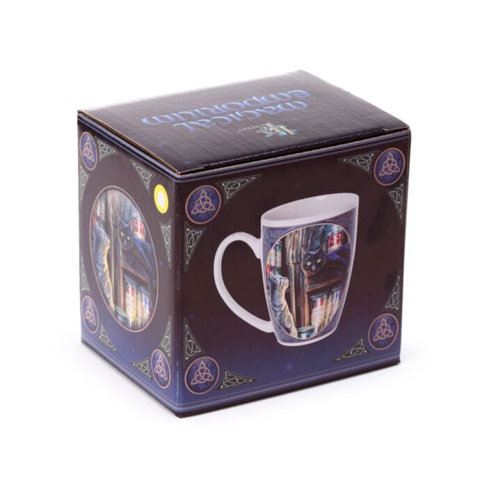 Lisa Parker Magical Emporium Cat Porcelain Mug