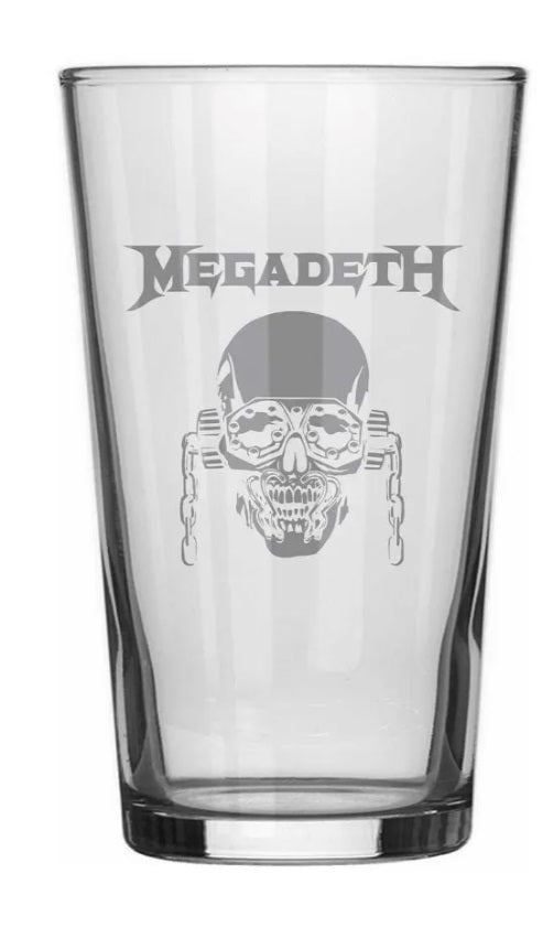 Megadeth - Peace Sells, Beer Glass