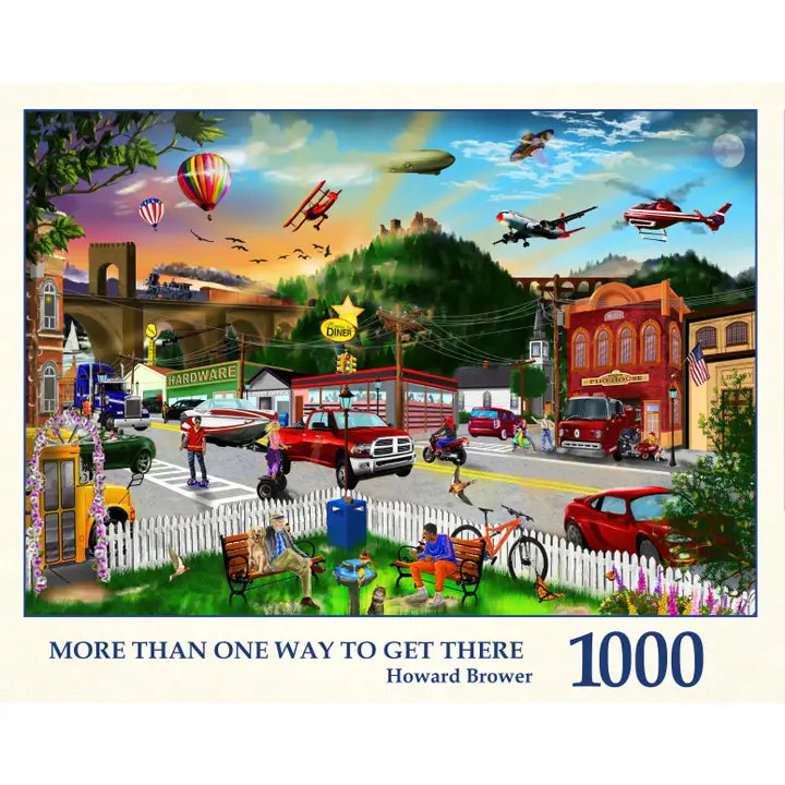 More Than One Way To Get There by Howard Brower, 1000 Piece Puzzle
