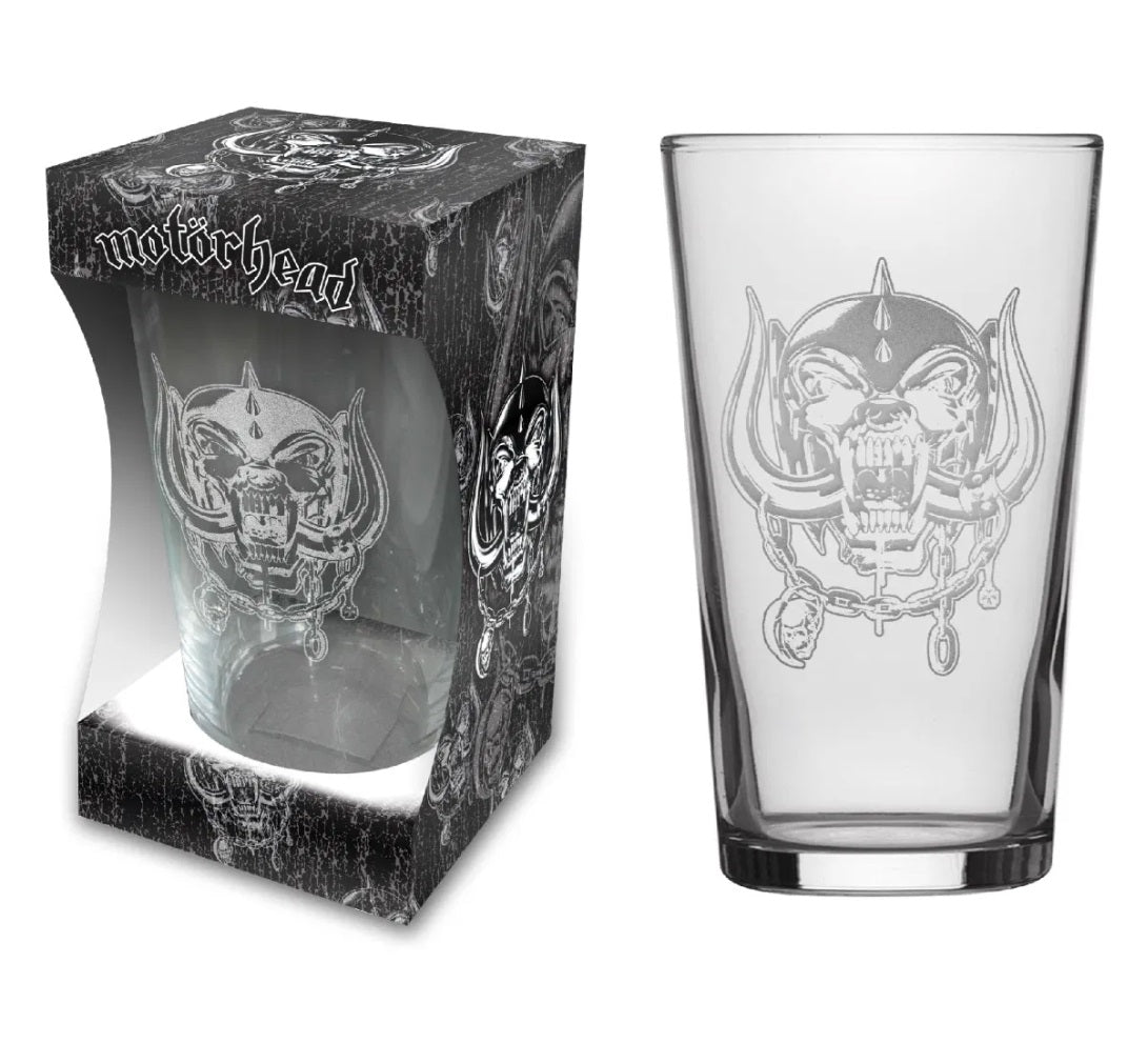 Motorhead - Warpig, Beer Glass