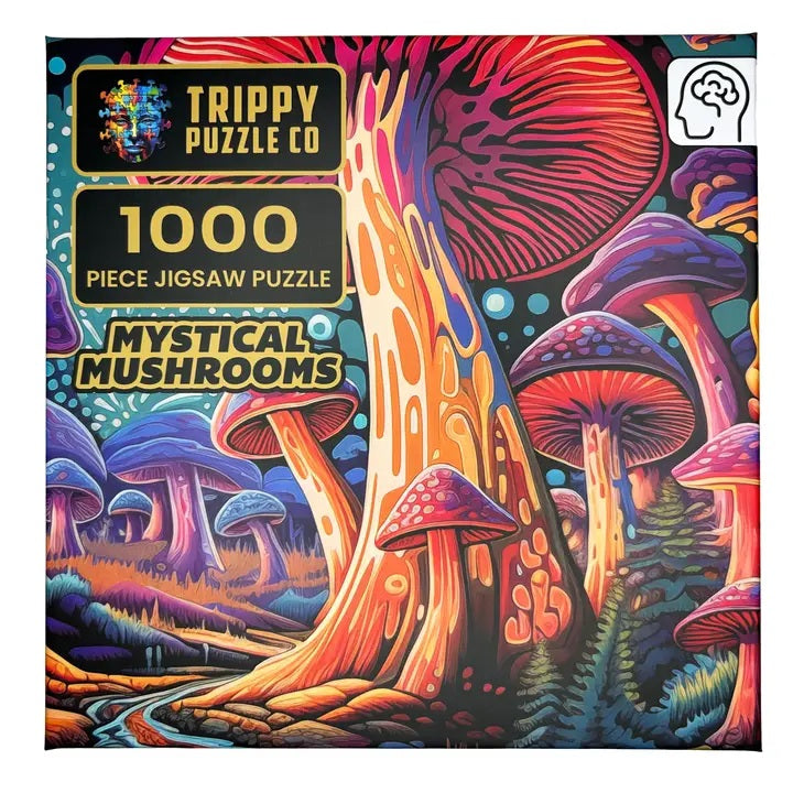 Mystical Mushrooms, 1000 Piece Puzzle
