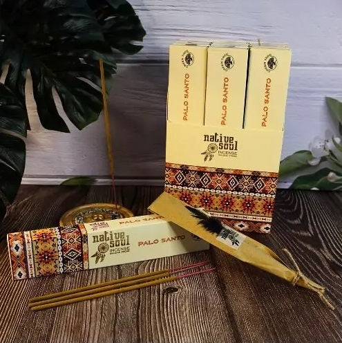 Native Soul Palo Santo - Smudge Incense Sticks
