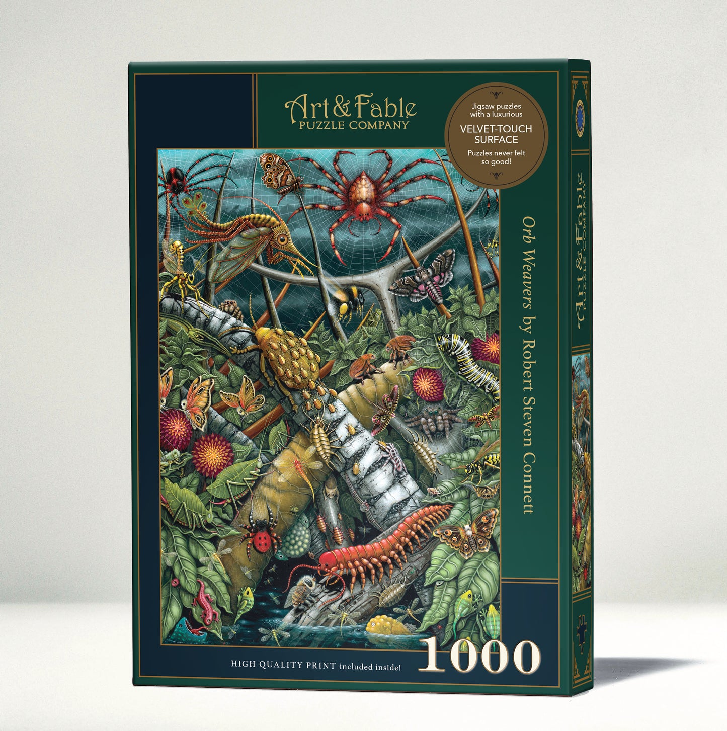 Orb Weavers by Robert Steven Connett, 1000 Piece puzzle