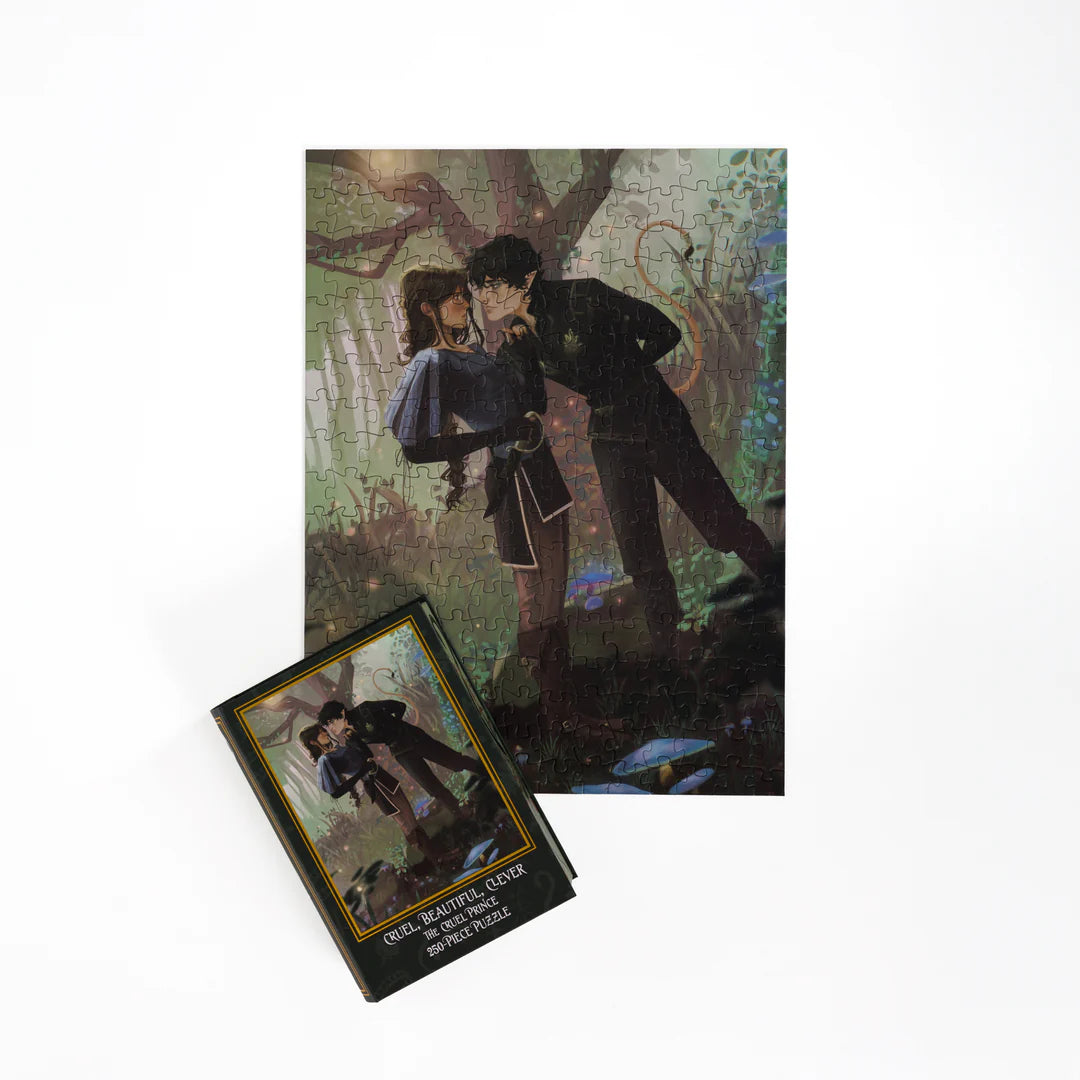 Cruel, Beautiful, Clever Keepsake Puzzle | The Novels of Elfhame by Jennifer Dove, 250 Piece Puzzle