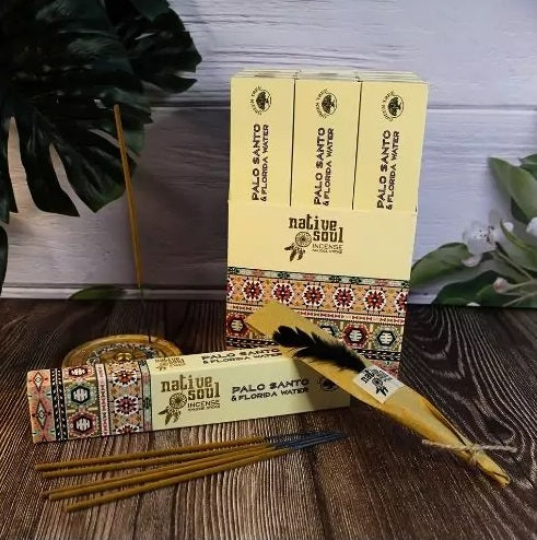Native Soul Palo Santo & Florida Water - Stick Incense
