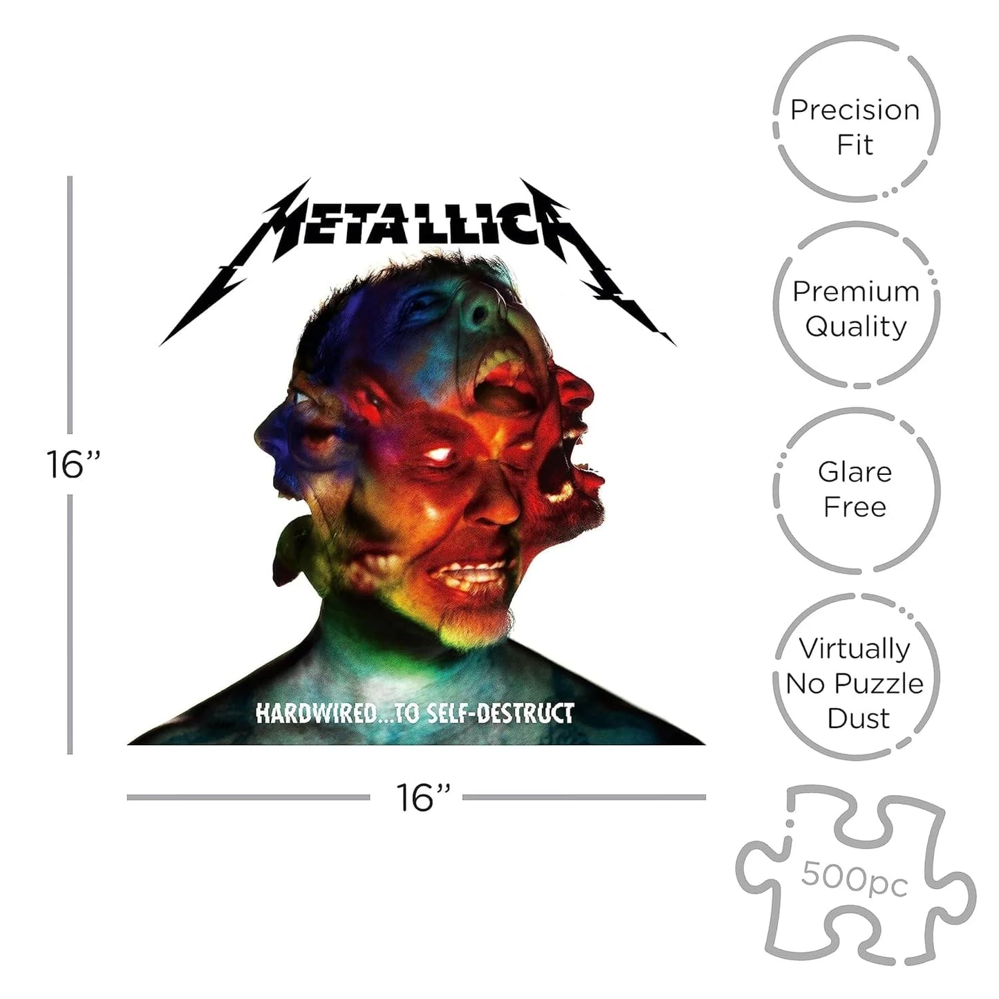 Metallica - hardwired to self destruct, 500 Piece Puzzle