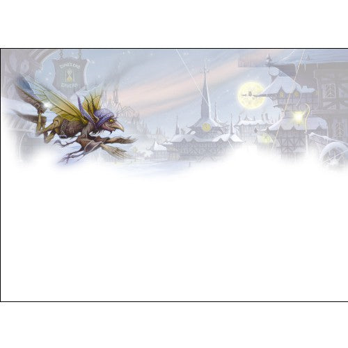 The Timepiece by Rodney Matthews, Birthday Greeting Card