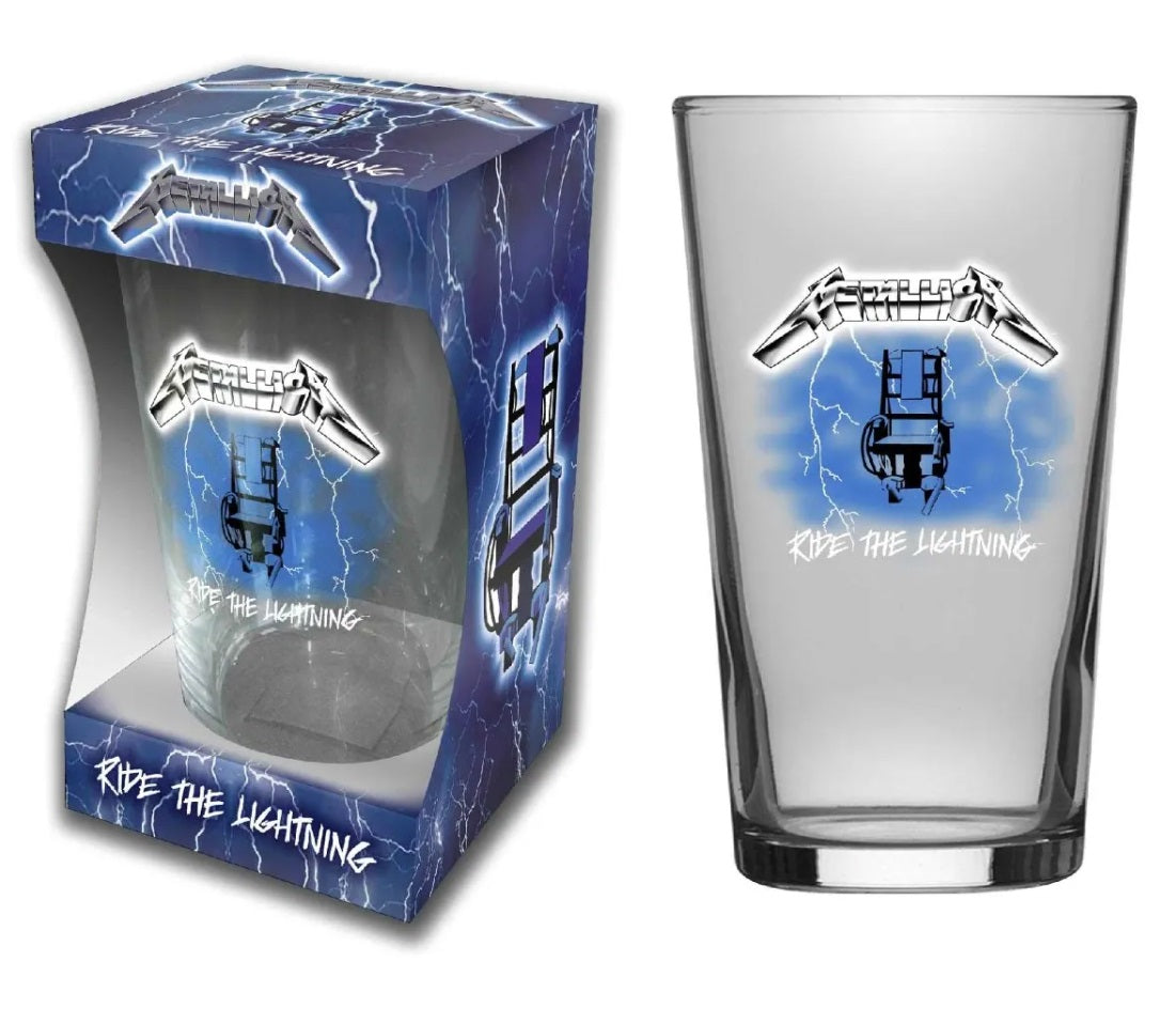 Metallica - Ride the Lighting, Beer Glass