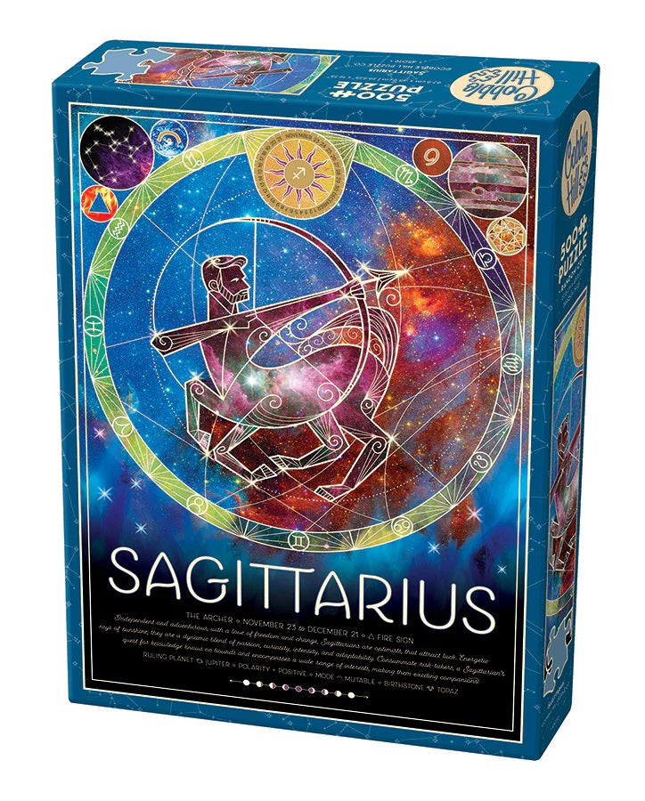Sagittarius by Cobble Hill, 500 Piece Puzzle