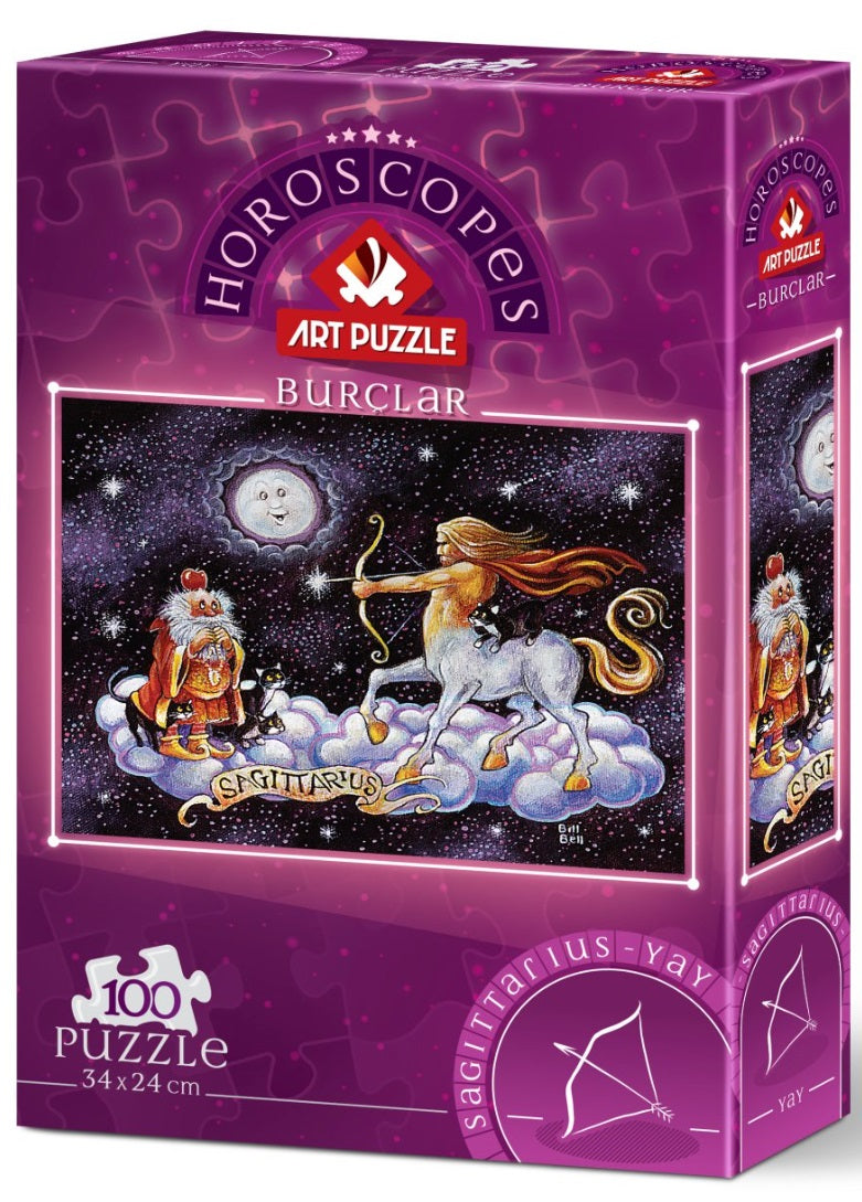 Sagittarius by Bill Bell, 100 Piece Puzzle
