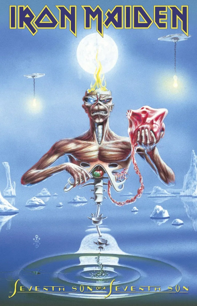 Iron Maiden - Seventh Son of a Seventh Son, Textile Poster