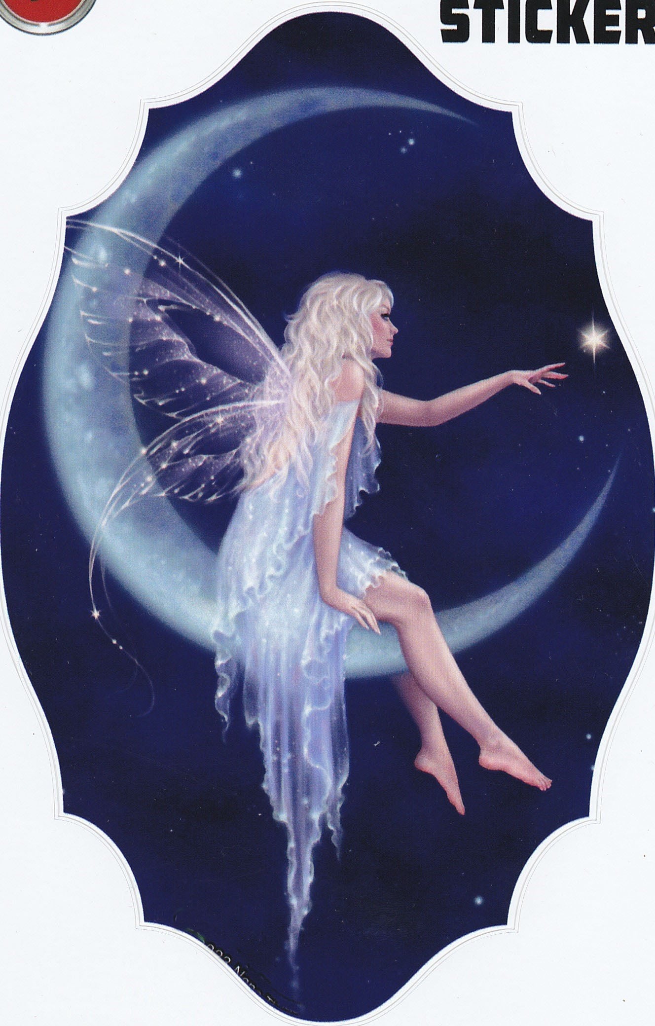 Star Birth by Rachel Anderson, Large Sticker