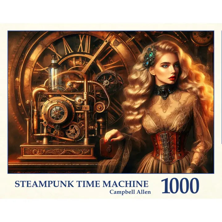 Steampunk Time Machine from Campbell Allen, 1000 Piece Puzzle