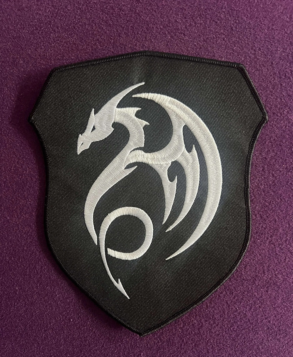 Stoked Emblem Embroidered Patch, by Anne Stokes