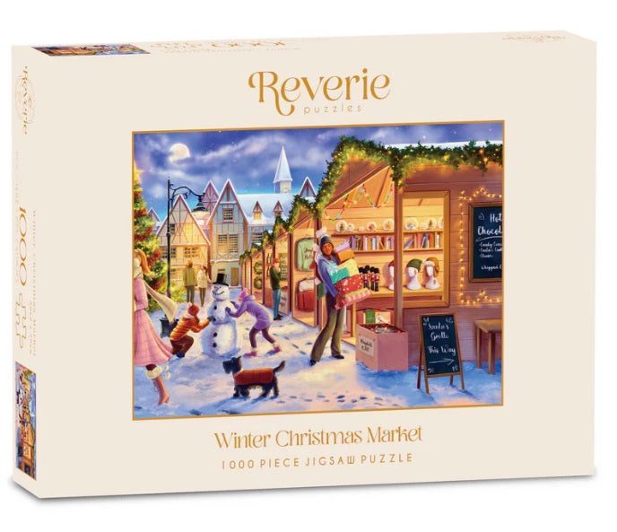 Winter Christmas Market by Ailee Marie, 1000 Piece Puzzle