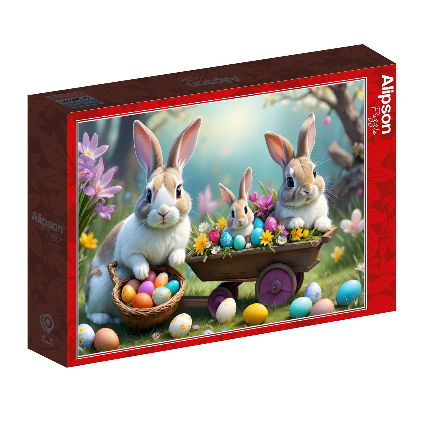 Easter Bunnies from 123RF, 500 Piece Puzzle