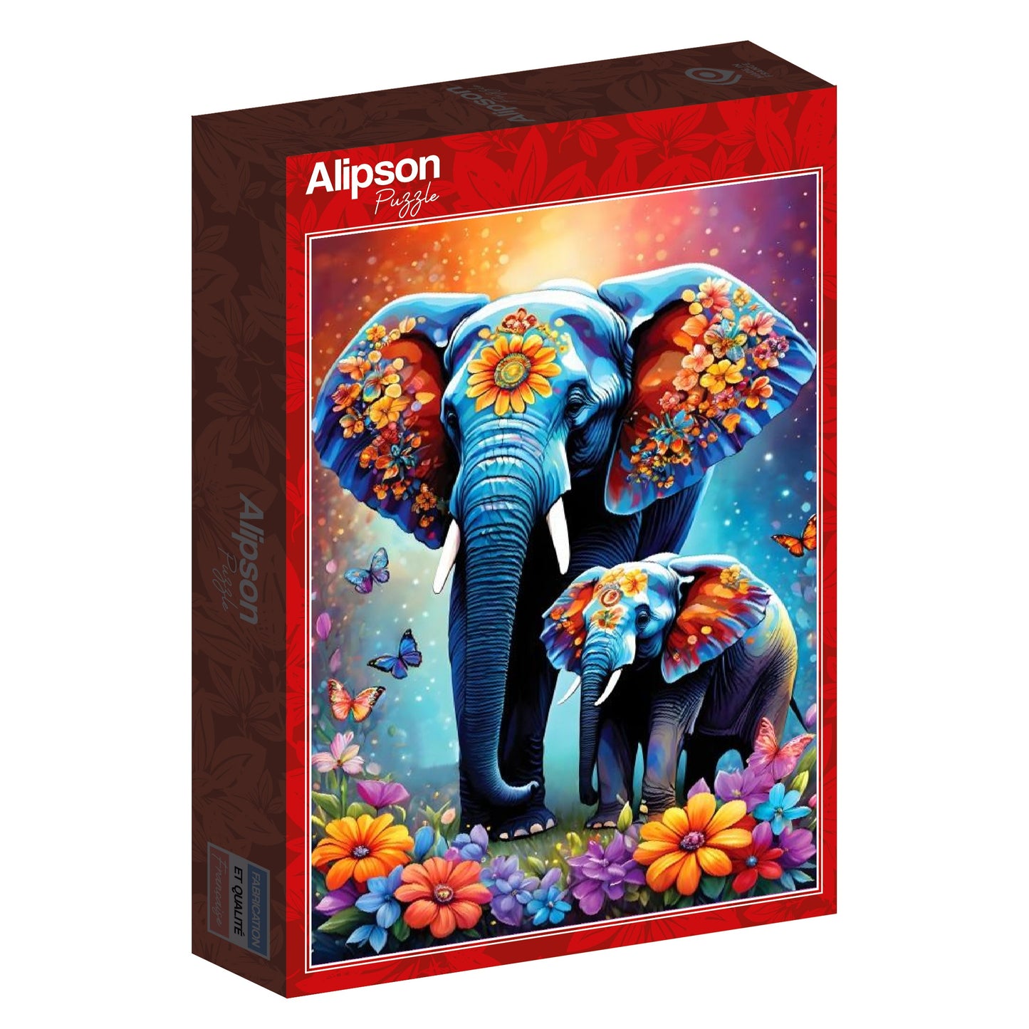 Elephants - Maternal Love Collection from 123RF, 1000 Piece Puzzle