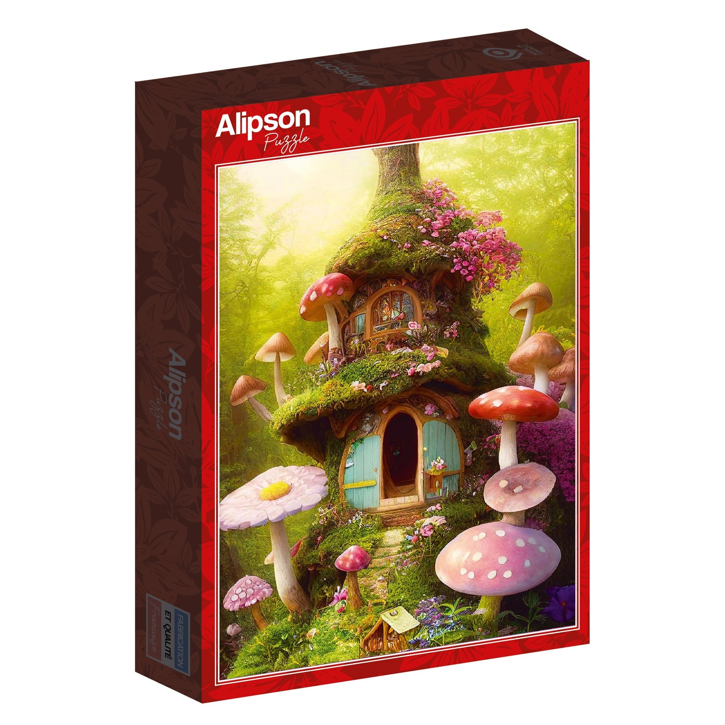 Mushroom House from 123RF, 1000 Piece Puzzle