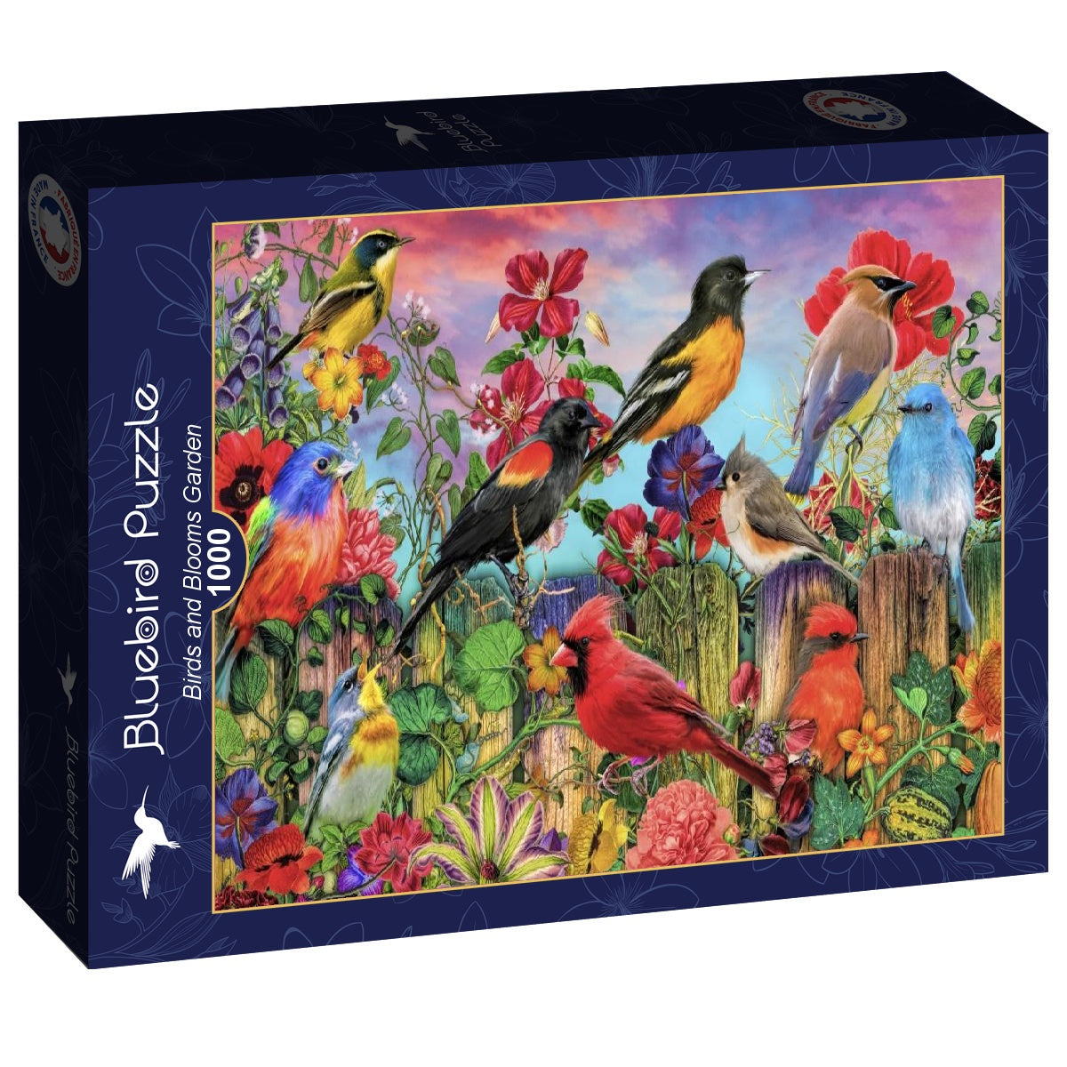 Birds and Blooms Garden by Aimee Stewart, 1000 Piece Puzzle