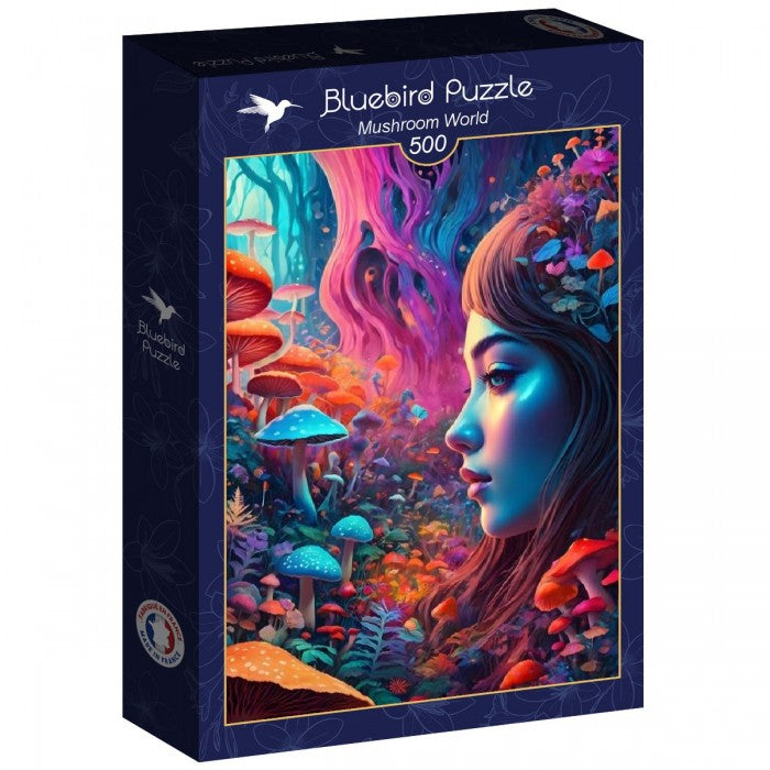 Mushroom World from 123RF, 500 Piece Puzzle