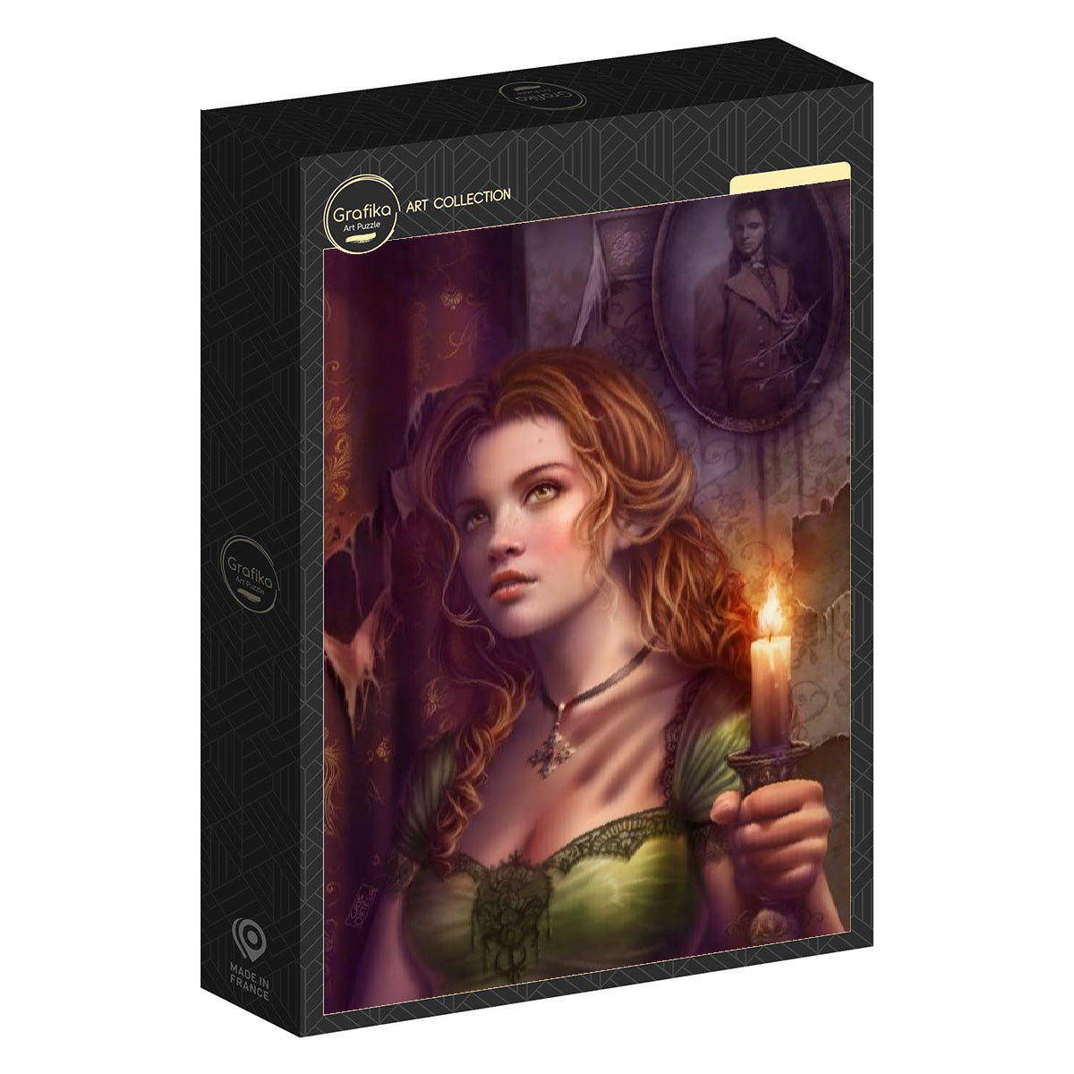 By the Light of a Candle by Cris Ortega, 1000 Piece Puzzle