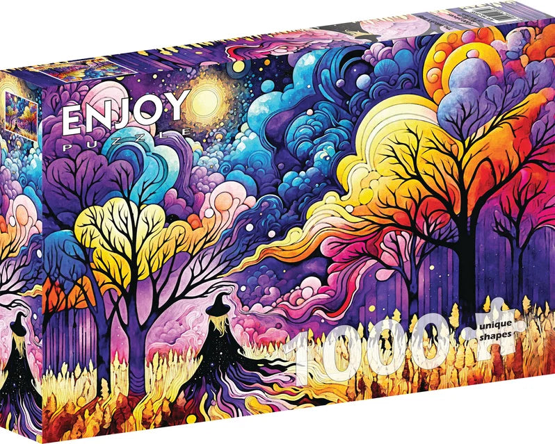 The Witch's Way by Peggy Collins, 1000 Piece Puzzle