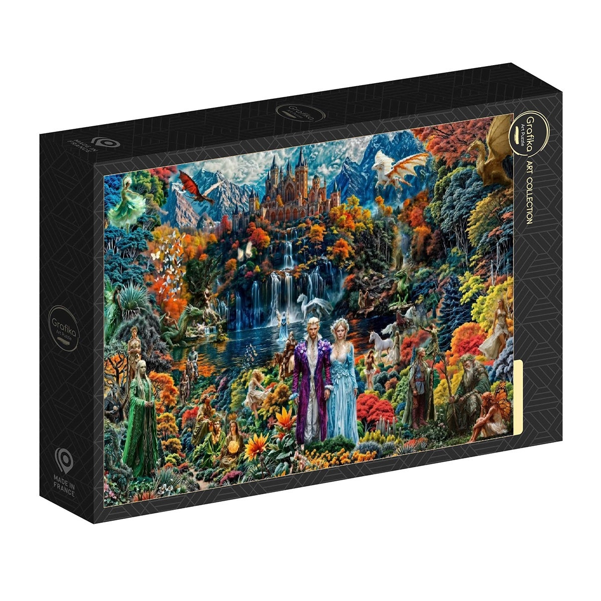 The Valley of Dragons by Jessey Bell, 1000 Piece Puzzle