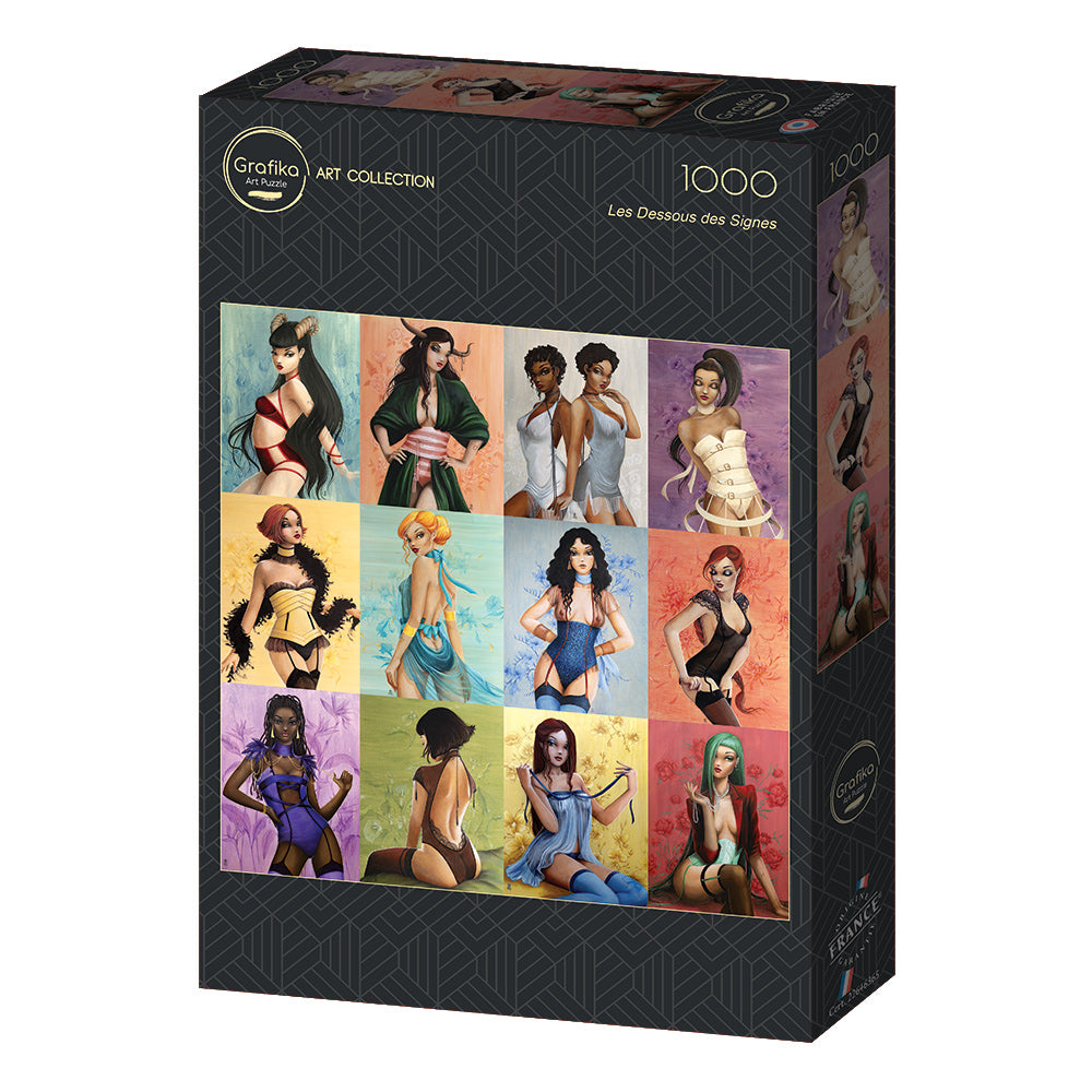 Les Dessous des Signes by Misstigri, 1000 Piece puzzle