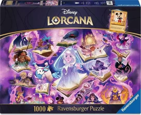 Disney - Lorcana - Glimmers of the Realm: Amethyst, 1000 Piece Puzzle