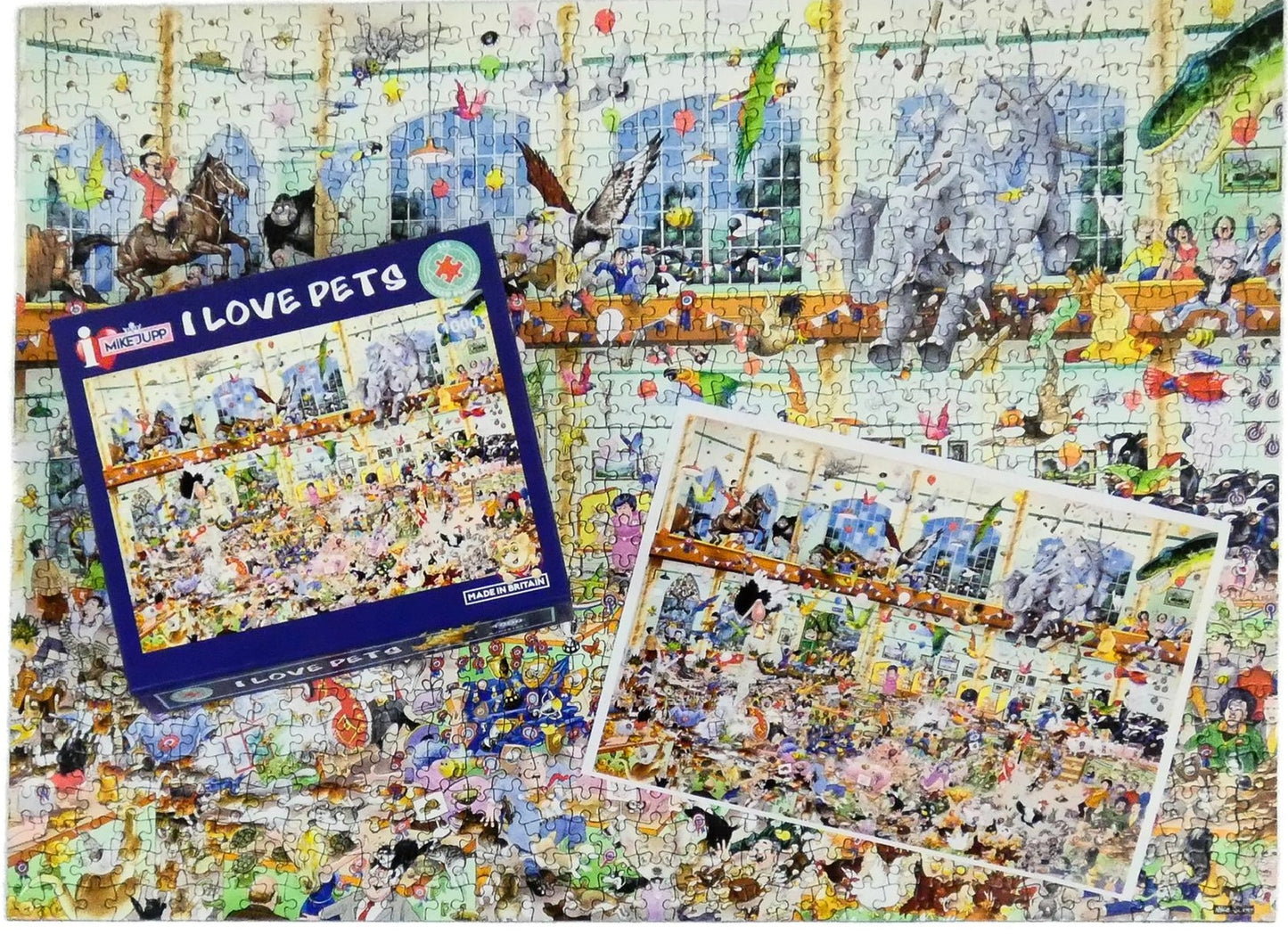 I Love Pets by Mike Jupp, 1000 Piece Puzzle