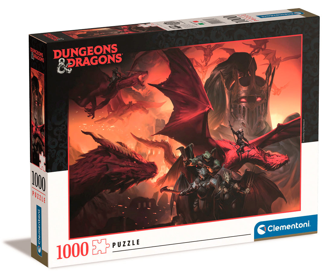 Dungeons & Dragons - Battle of the Dragons, 1000 Piece Puzzle