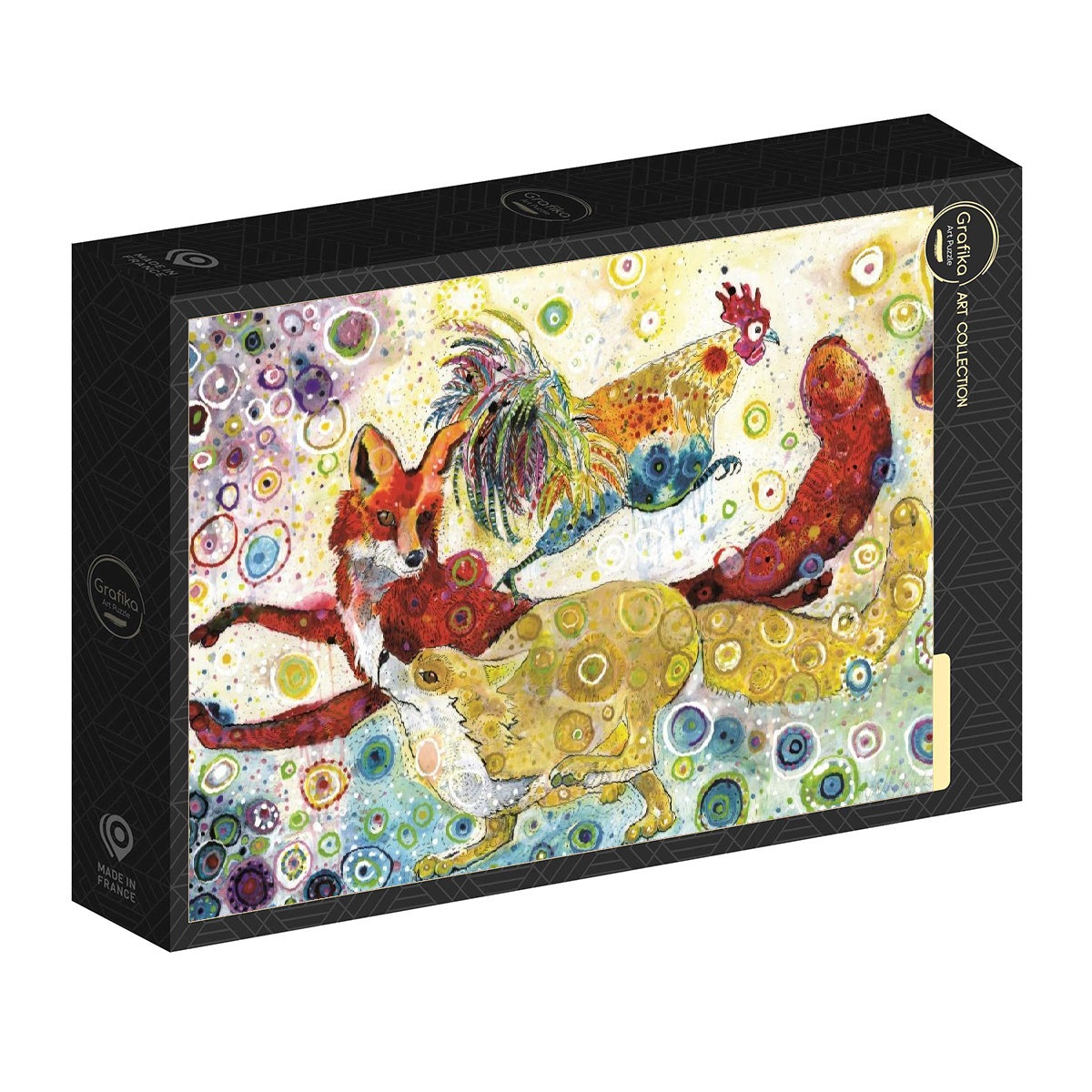 Leaping Fox's by Sally Rich, 500 Piece Puzzle