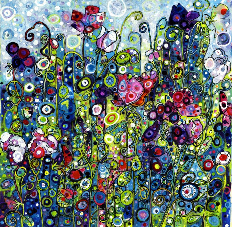 Sally Rich Puzzle 1000 Pezzi - Papaveri, Immagine Artistica Colorata, Ideale Per Adulti E Appassionati