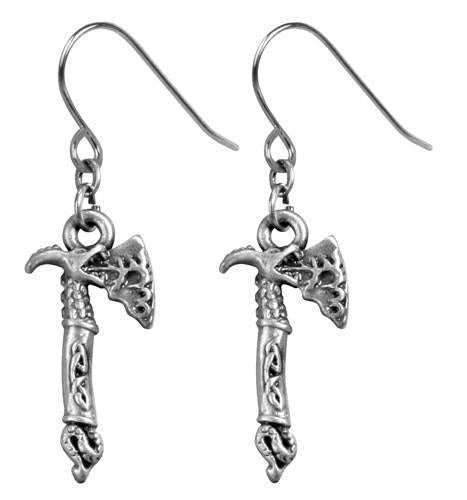 Fire Dragon Axe, Earrings