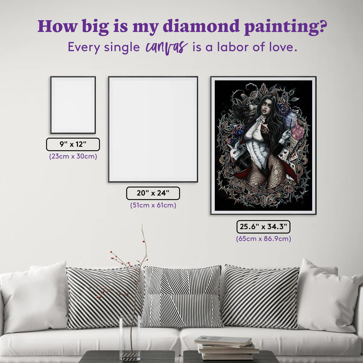 Zatanna by Enys Guerrero, Diamond Art Kit