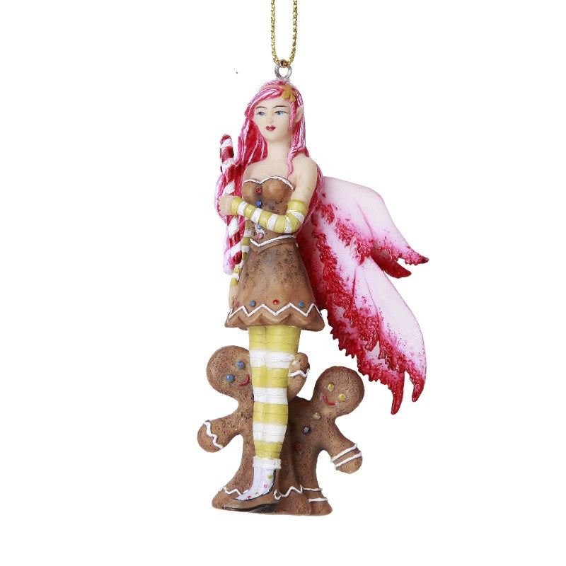 Gingerbread Fairy Ornaments