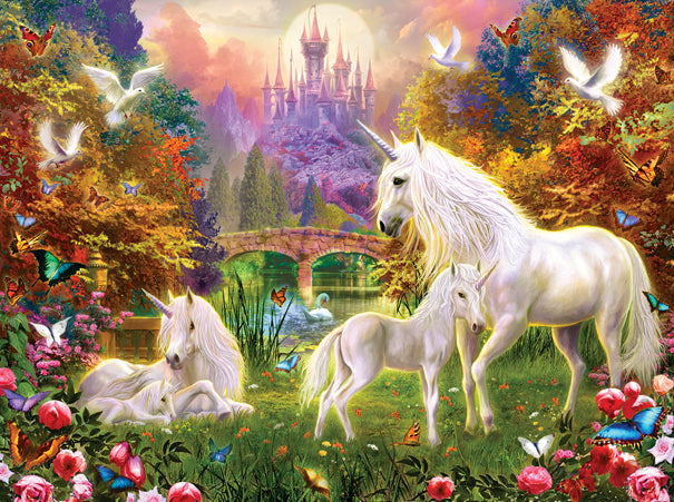 Castle Unicorns by Jan Patrik Krasny, 1000 Piece Puzzle