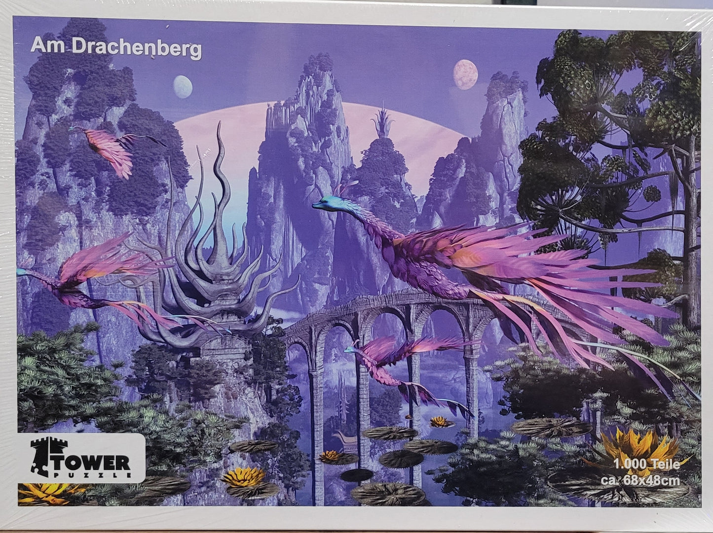 On the Drachenberg by Susann Houndsville, 1000 Piece Puzzle