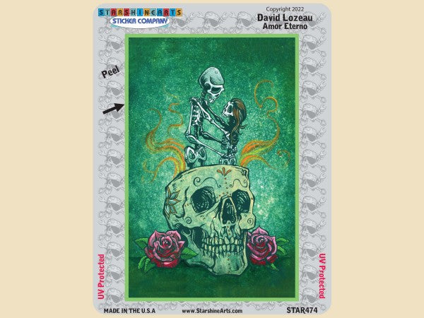 Amor Eterno by David Lozeau, Sticker