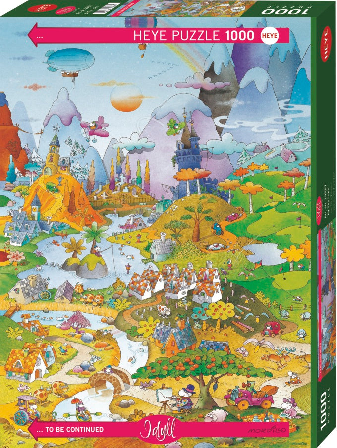 By the Lake by Mordillo, 1000 Piece Puzzle